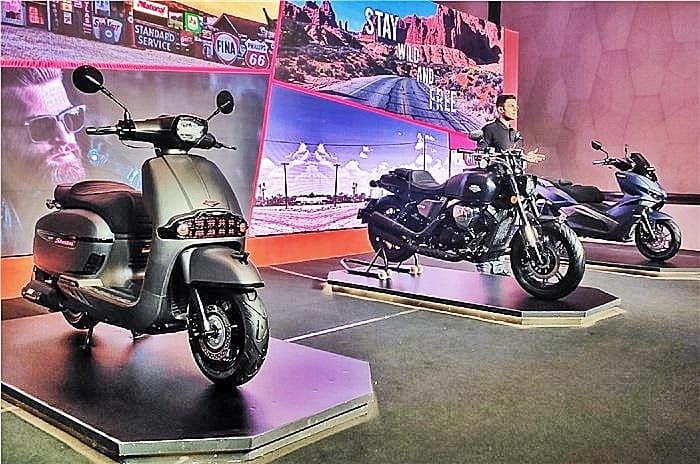 Keeway unveils K-Light 250V, Vieste 300 and Sixties 300i for Indian market